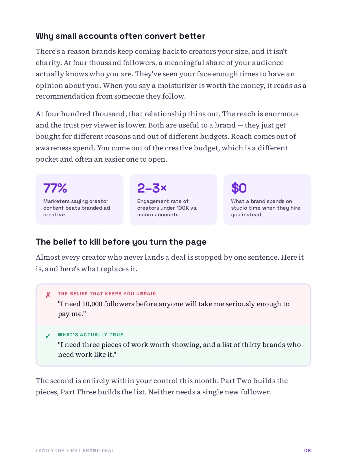 Land Your First Brand Deal, page 4 of 76