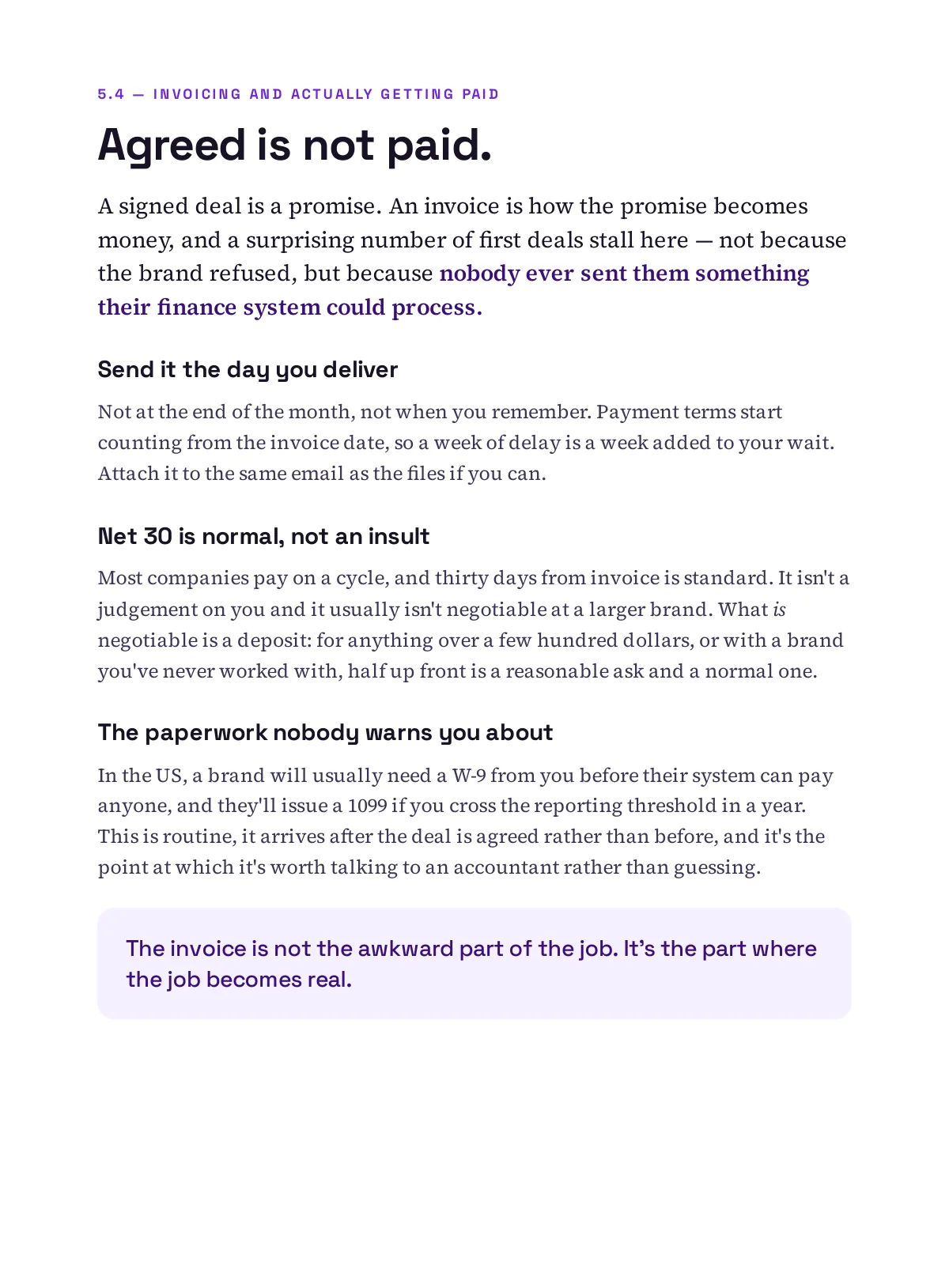 Land Your First Brand Deal, page 63 of 76