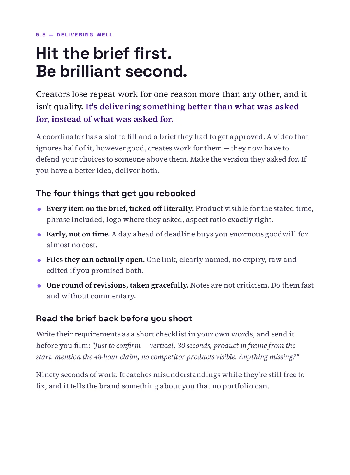 Land Your First Brand Deal, page 66 of 76