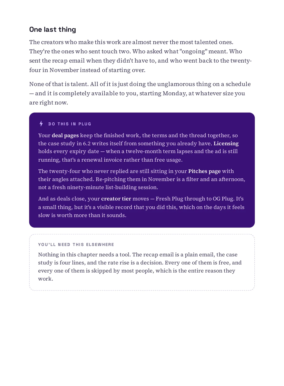 Land Your First Brand Deal, page 74 of 76