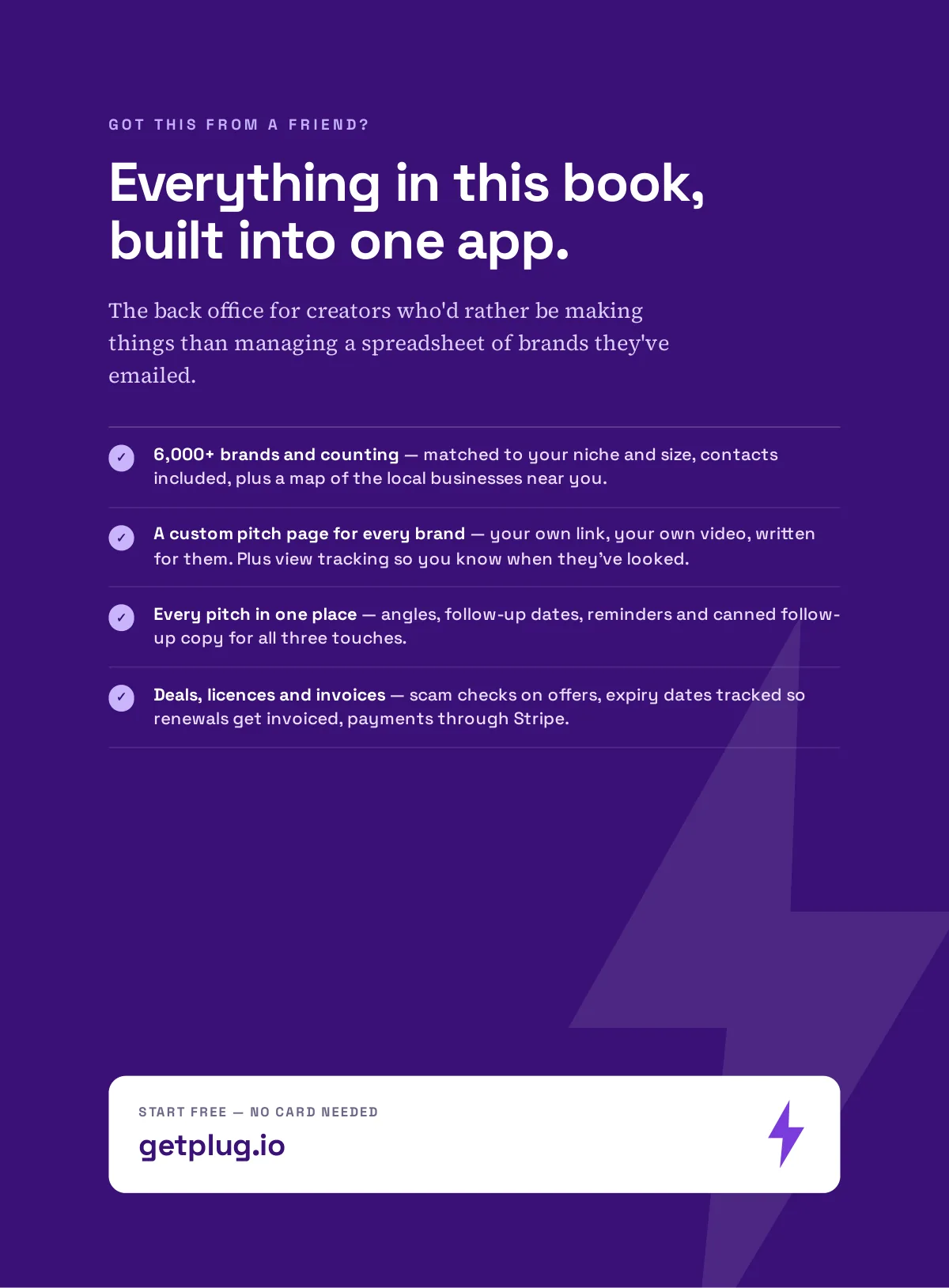 Land Your First Brand Deal, page 76 of 76