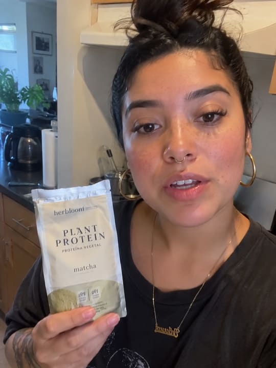 Creators with protein and post-workout routines